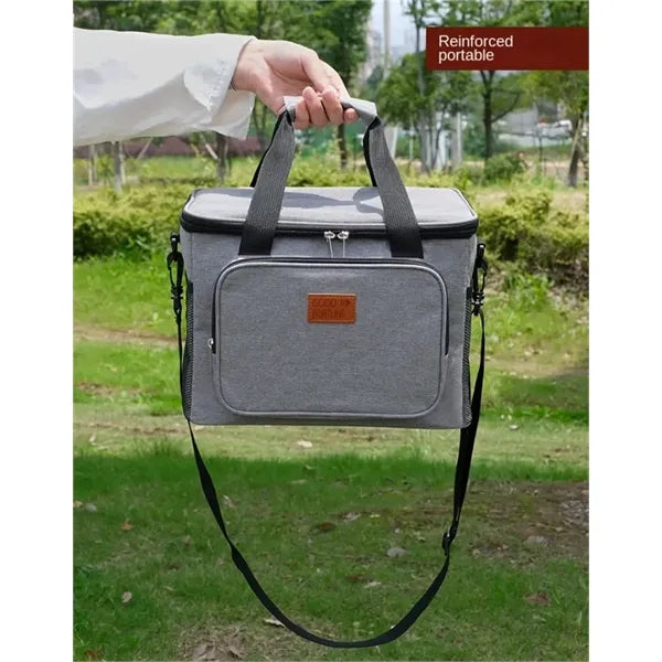 Insulated Reinforced Lunch Cooler Bag 15L For Work Camping