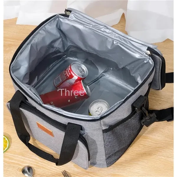 Insulated Reinforced Lunch Cooler Bag 15L For Work Camping