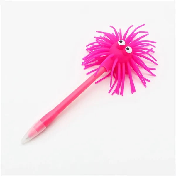 PomPom Cute Ball Decompression Ballpoint Pen