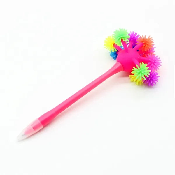 PomPom Cute Ball Decompression Ballpoint Pen