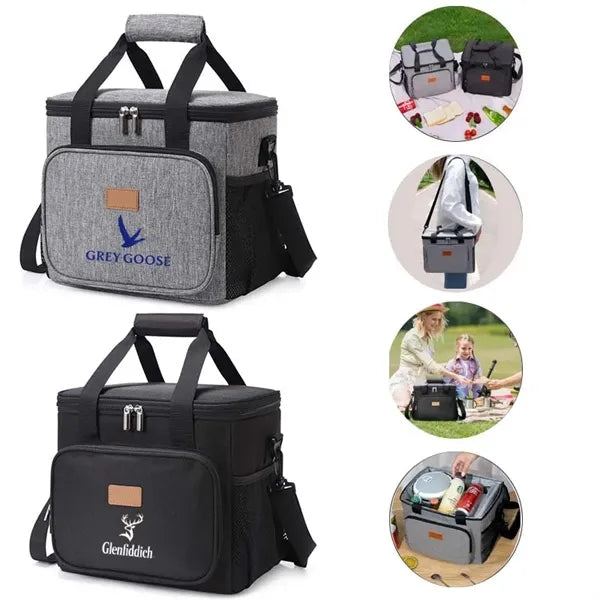 Insulated Reinforced Lunch Cooler Bag 15L For Work Camping