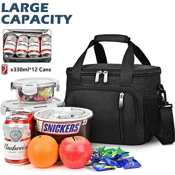 Leakproof Insulated Soft Large Adult Lunch Cooler Bag Work