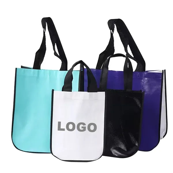 Laminated Curved Corners Non Woven Shopping Bag