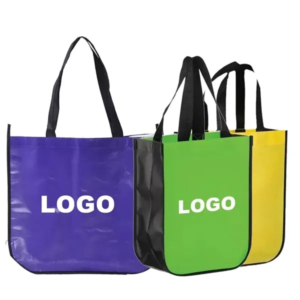 Laminated Curved Corners Non Woven Shopping Bag