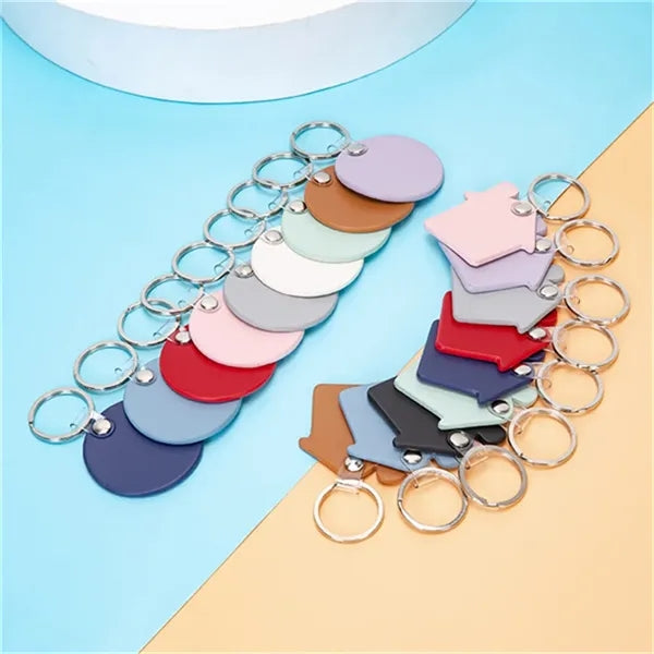 Creative Soft PU House Shaped Keychain