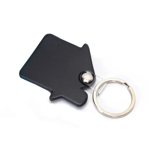 Creative Soft PU House Shaped Keychain