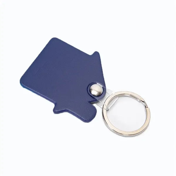 Creative Soft PU House Shaped Keychain