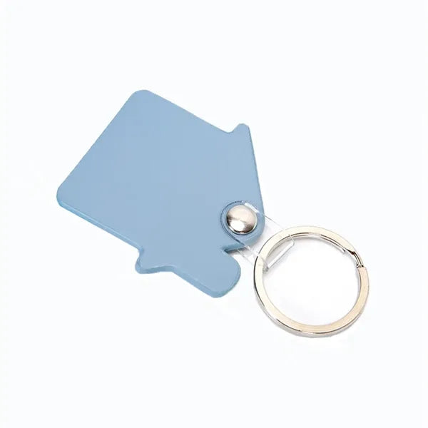 Creative Soft PU House Shaped Keychain