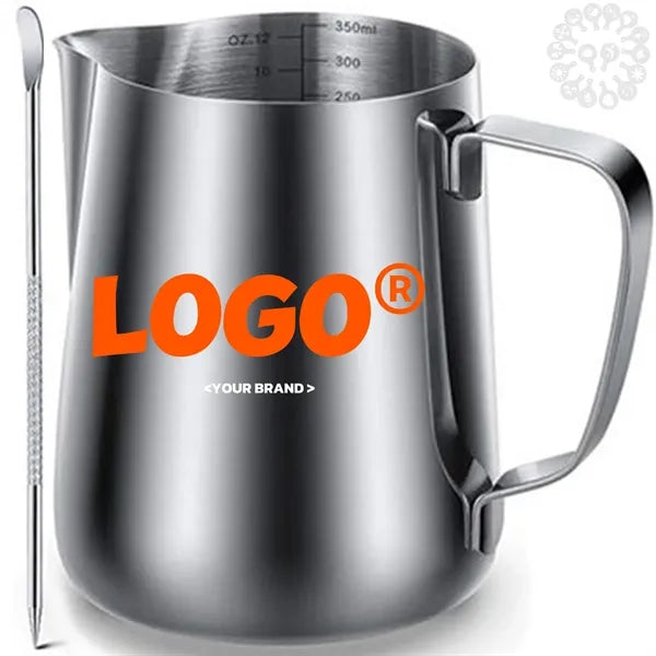 12oz Espresso Steaming Pitcher Coffee Accessories Tools set