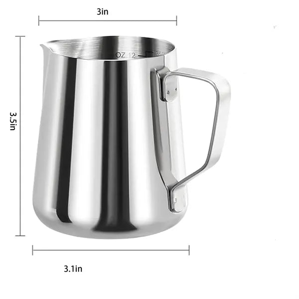 12oz Espresso Steaming Pitcher Coffee Accessories Tools set