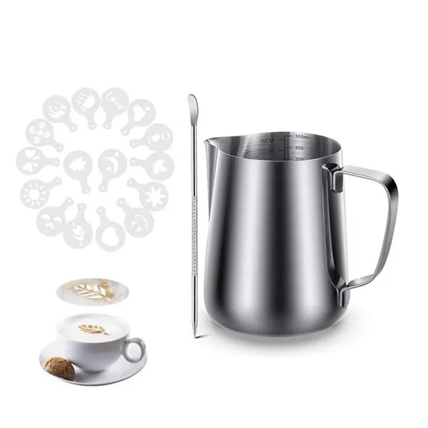 12oz Espresso Steaming Pitcher Coffee Accessories Tools set