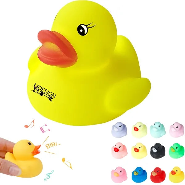Baby Bath Toy Yellow Mini Soft Rubber Duck