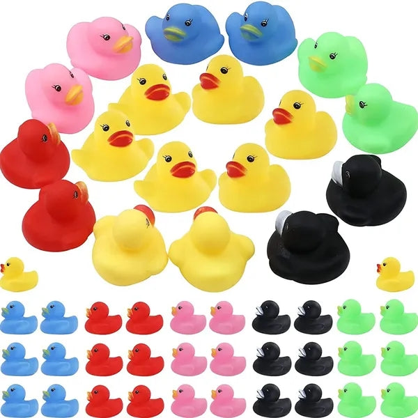 Baby Bath Toy Yellow Mini Soft Rubber Duck