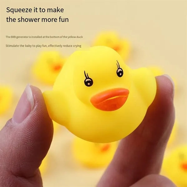 Mini Rubber Float Duck Toys Bath