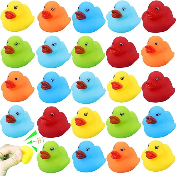 Mini Rubber Float Duck Toys Bath