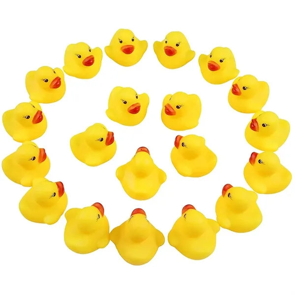 Baby Bath Toy Yellow Mini Soft Rubber Duck