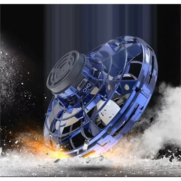 Rechargeable Hand-Controlled UFO Flying LED Spinner Toy