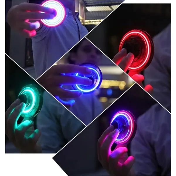 Rechargeable Hand-Controlled UFO Flying LED Spinner Toy