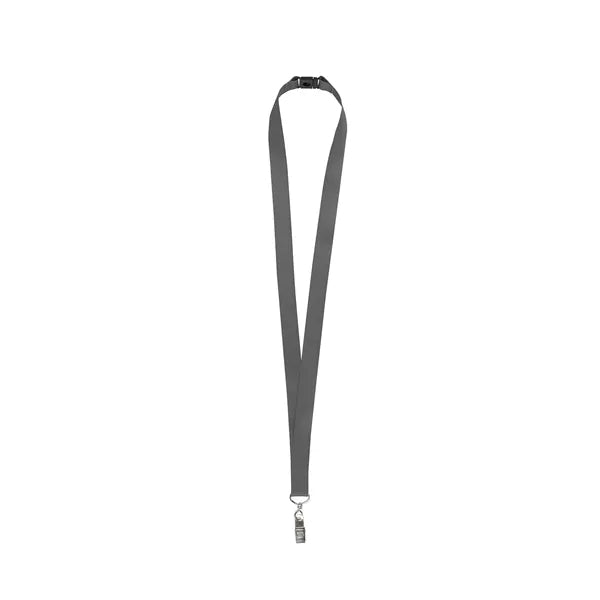 3/4'' Full Color Lanyard w/ Bulldog Clip & Breakaway