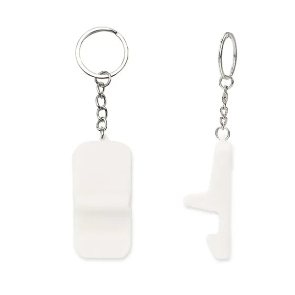 Lightweight Silicone Phone Stand With Keyring