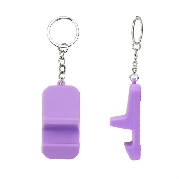 Lightweight Silicone Phone Stand With Keyring