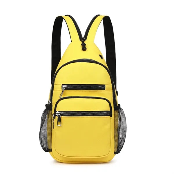 Women's Small Oxford Chest Crossbody Sling Bag
