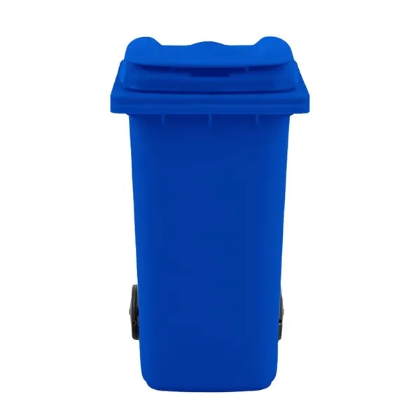 Mini Trash Can With Lid Pen Holder