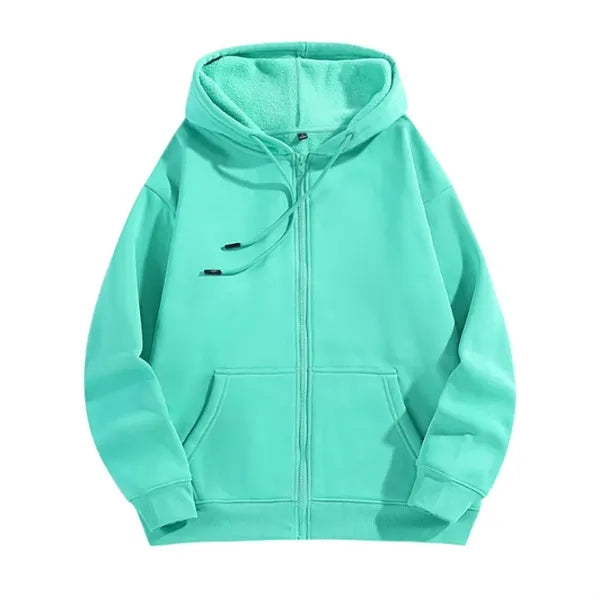Sherpa Lined Full-Zip Hoodie