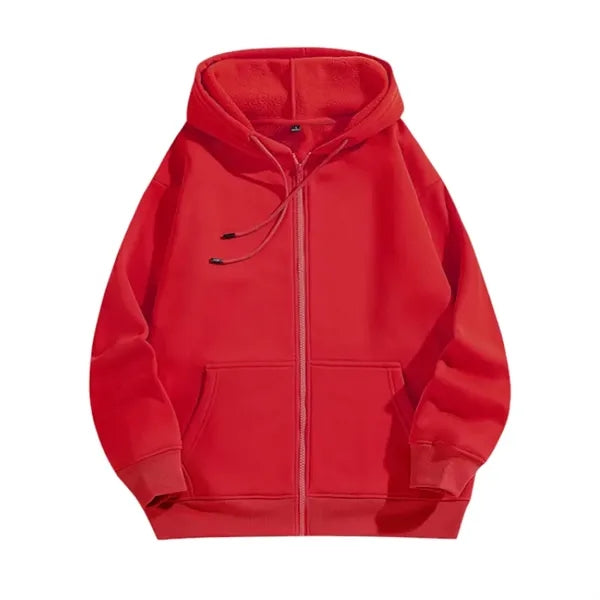 Sherpa Lined Full-Zip Hoodie