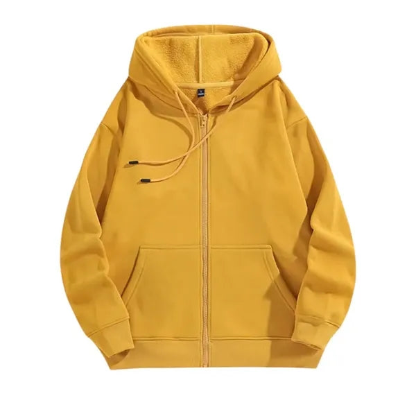 Sherpa Lined Full-Zip Hoodie
