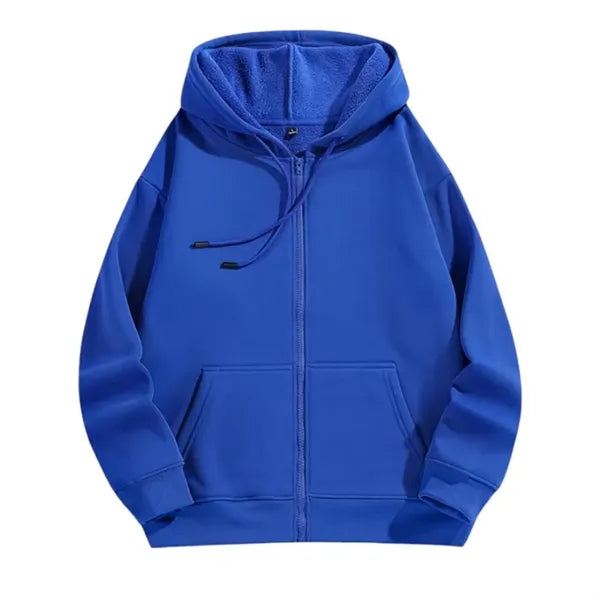 Sherpa Lined Full-Zip Hoodie