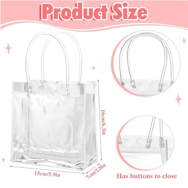 Clear Gift Bags with Handle