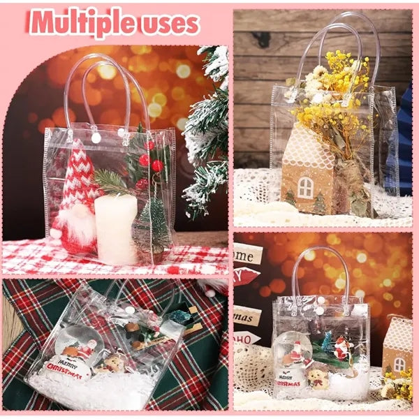 Clear Gift Bags with Handle