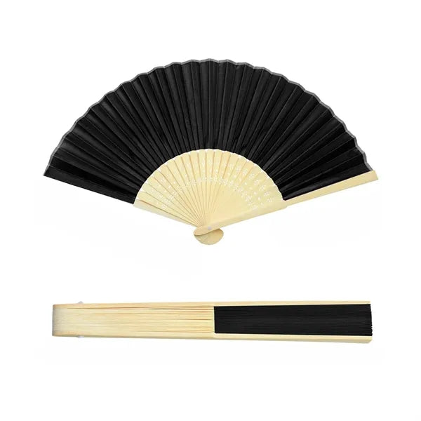 Full Color Bamboo Paper Folding Fan