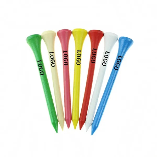 3.2" Biodegradable Wood Professional Golf Tee Pack Aid Tool