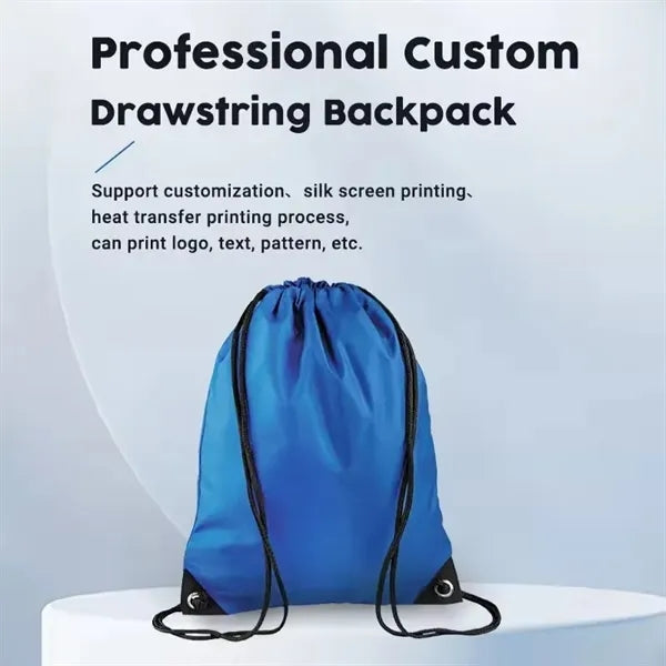 Travel drawstring backpack
