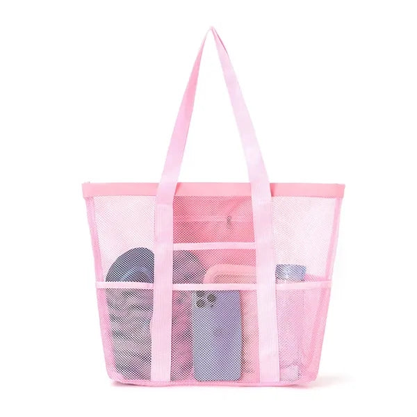 Large Tote Mesh Beach Bag