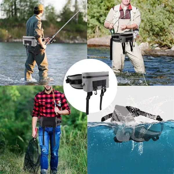 Waterproof Fishing Waist Pack for Outdoor Use