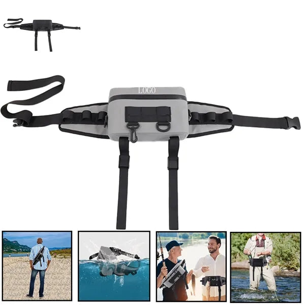 Waterproof Fishing Waist Pack for Outdoor Use