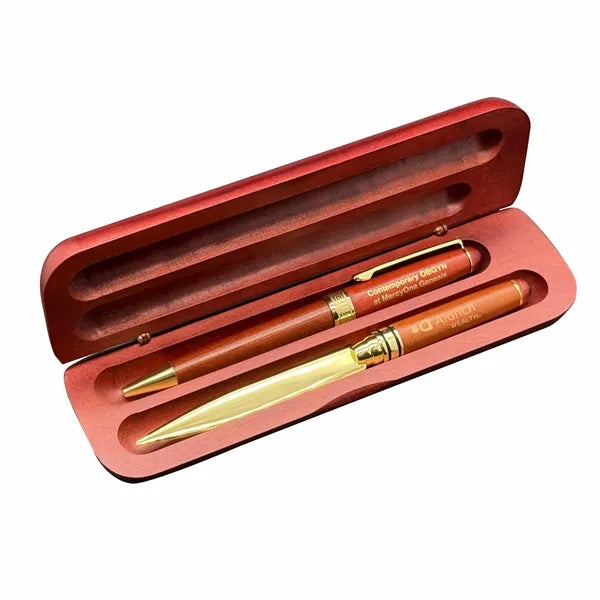 Premade WB02R Wooden Pen Set - Terrific Timber-1