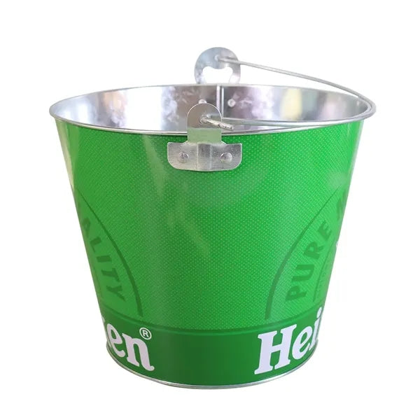 5L galvanized iron ice bucket