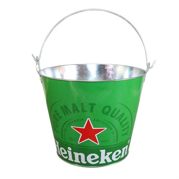 5L galvanized iron ice bucket