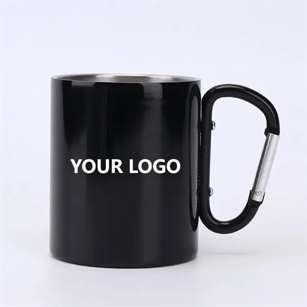 10 Oz Carabiner Handle Mug