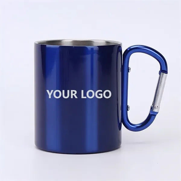10 Oz Carabiner Handle Mug