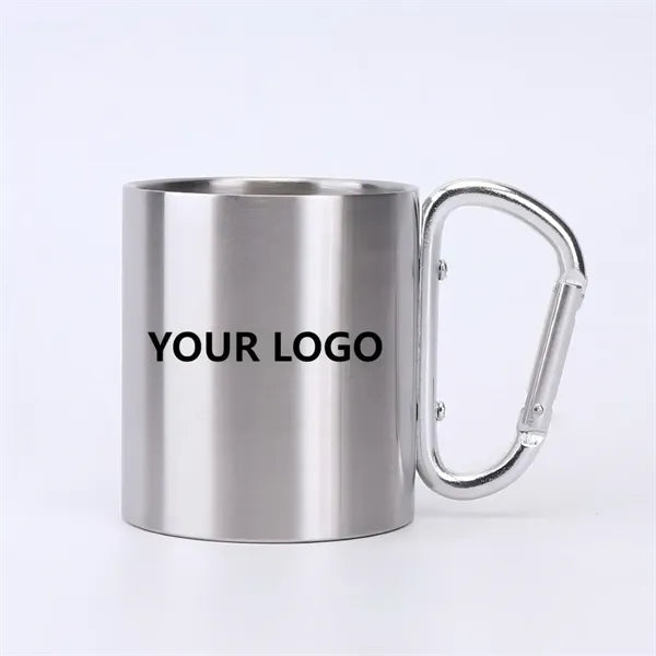 10 Oz Carabiner Handle Mug