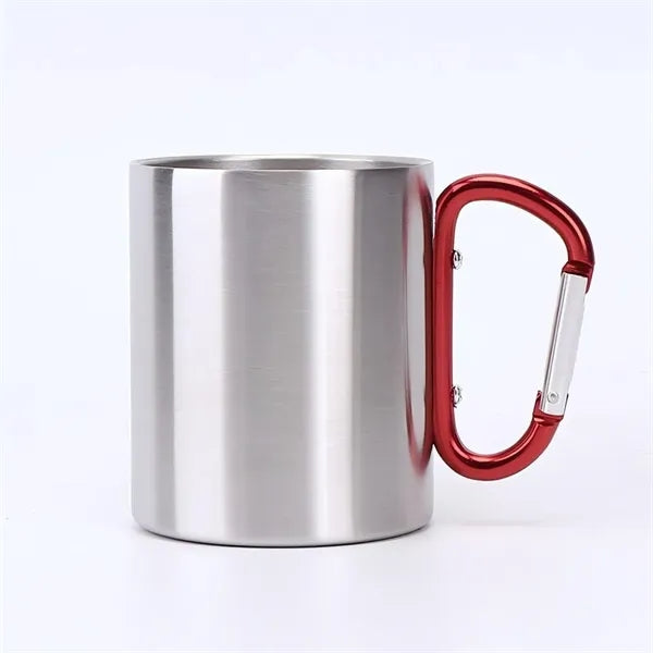 10 Oz Carabiner Handle Mug