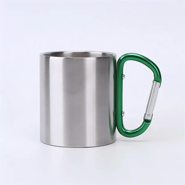 10 Oz Carabiner Handle Mug