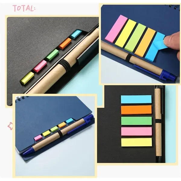Sticky Pad with Pen