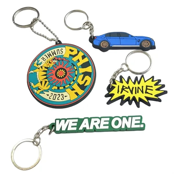 Flexible PVC Key Chains