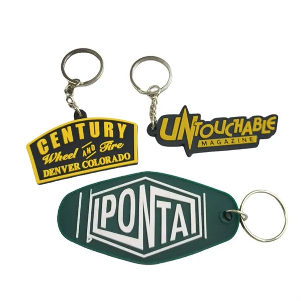 Flexible PVC Key Chains
